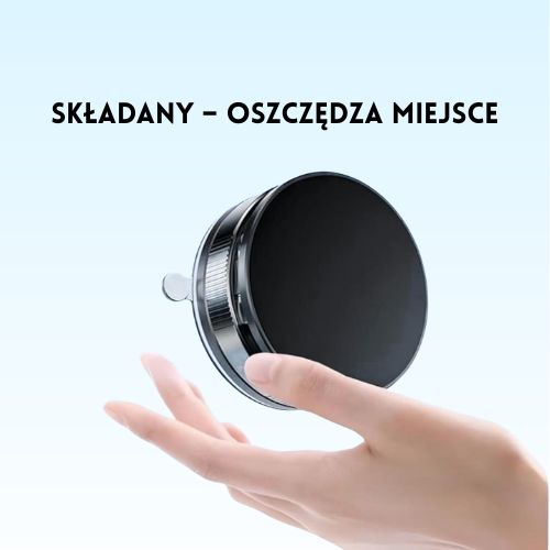 MagnaGrip™ – Magnetyczny Uchwyt na Telefon 360°