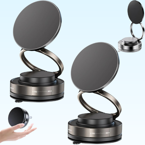MagnaGrip™ – Magnetyczny Uchwyt na Telefon 360°